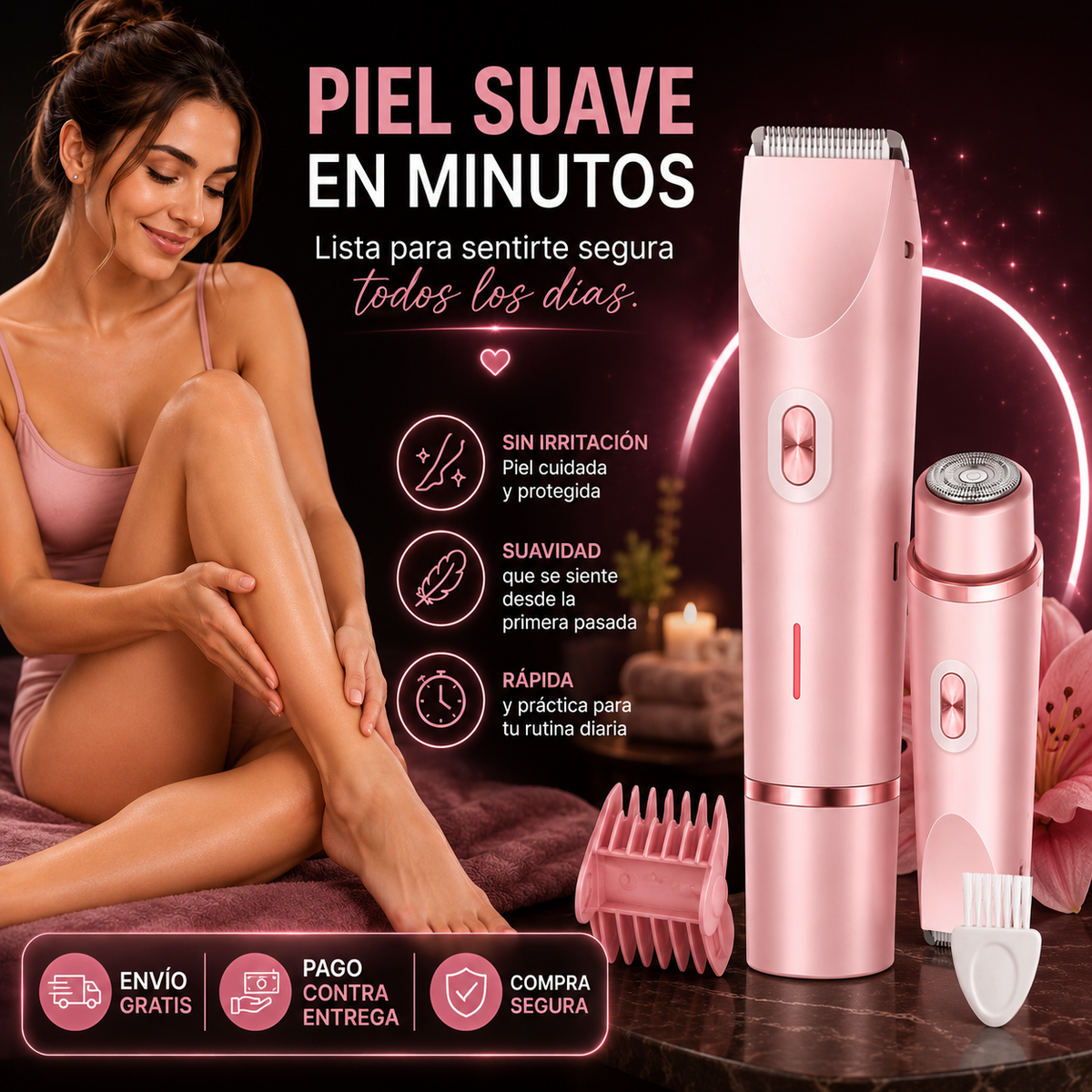 Depiladora 2 en 1 -🔥 Precio Especial Hoy