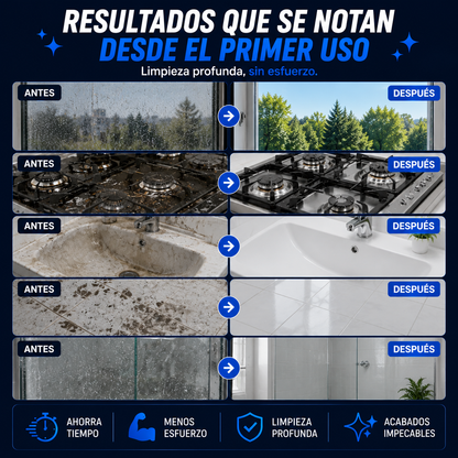 CEPILLO ELECTRICO 9 EN 1 - LIMPIA FÁCIL Y SIN ESFUERZO