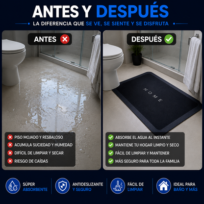 Tapete Súper Absorbente para Hogar – Mega Combo 2x1