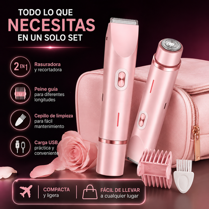 Depiladora 2 en 1 -🔥 Precio Especial Hoy